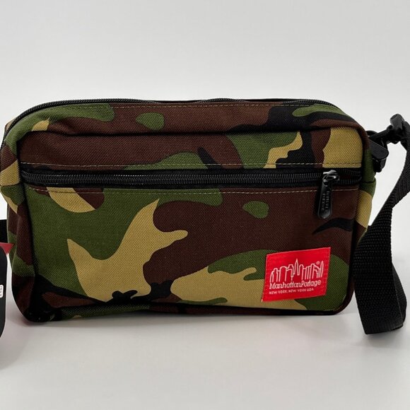 Manhattan Portage Jogger (L) JPN Camouflage Shoulder Bag Adjustable Strap - Picture 1 of 8